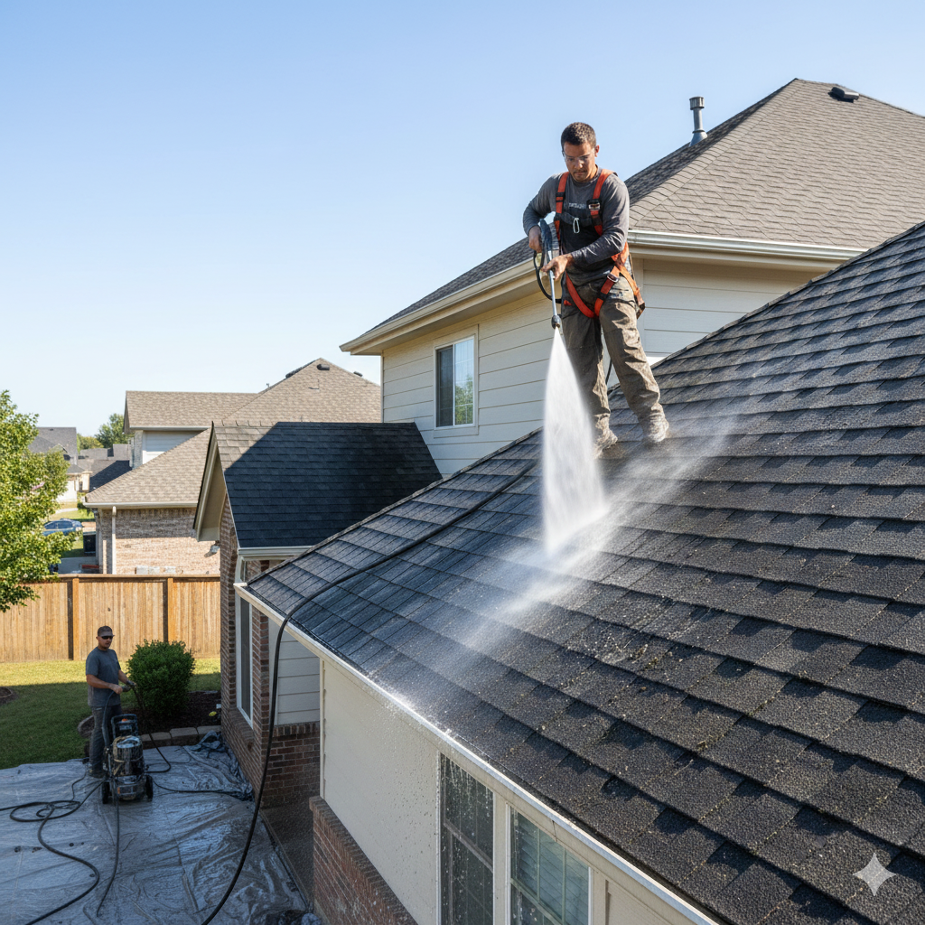 What Is Roof Pressure Washing What Is Roof Pressure Washing