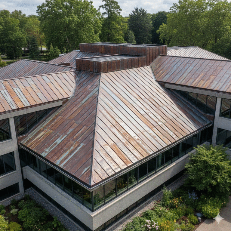 Copper Roof Panels