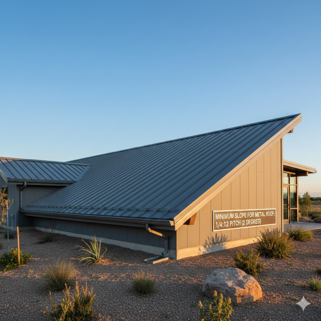 Minimum Slope Metal Roof