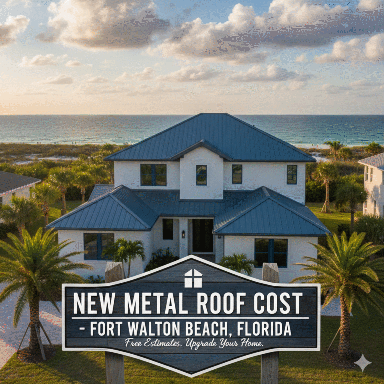 New metal roof cost fort walton beach florida