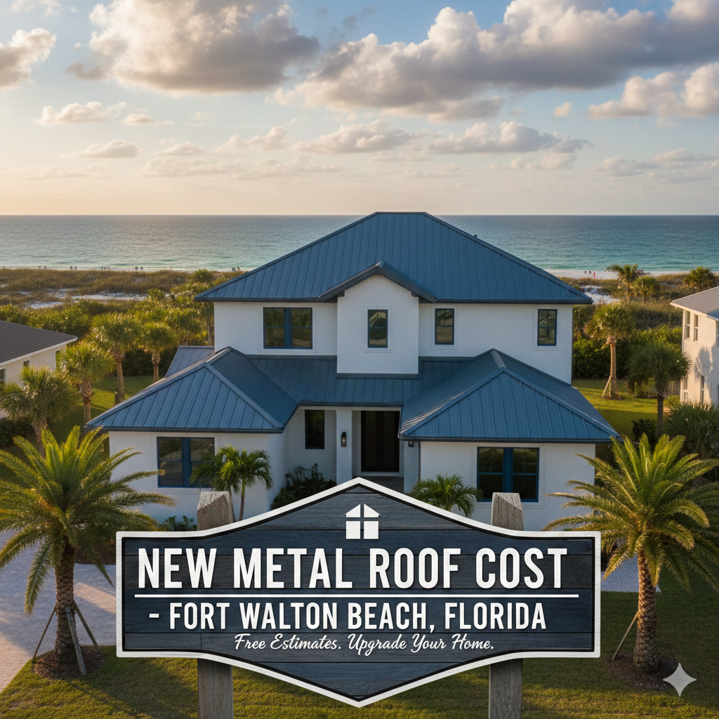 New metal roof cost fort walton beach florida