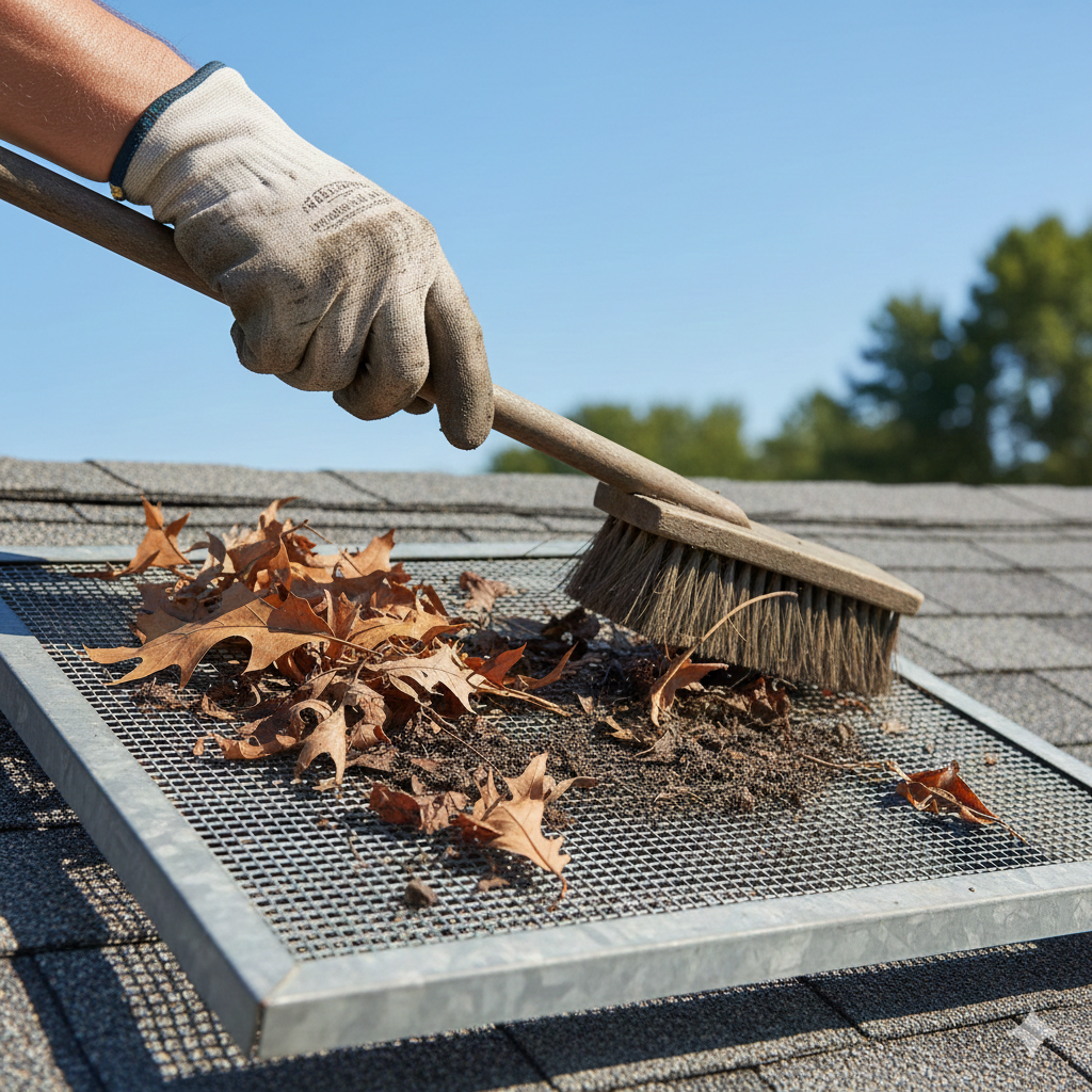 How to Clean Roof Air Vents