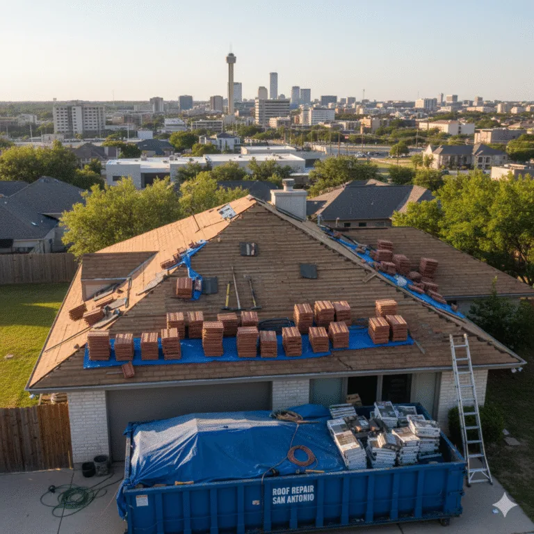 Roof repair in San Antonio
