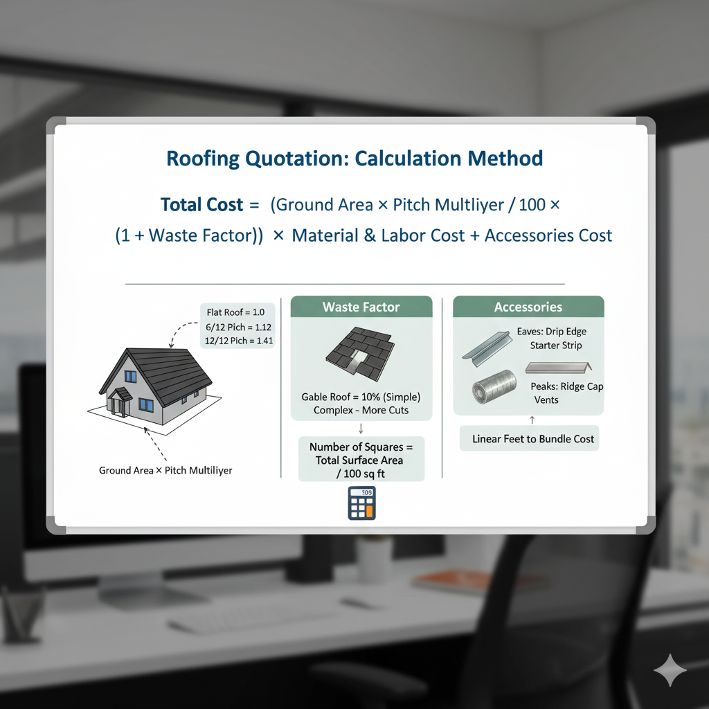 Roofing Quotation Calculation Method