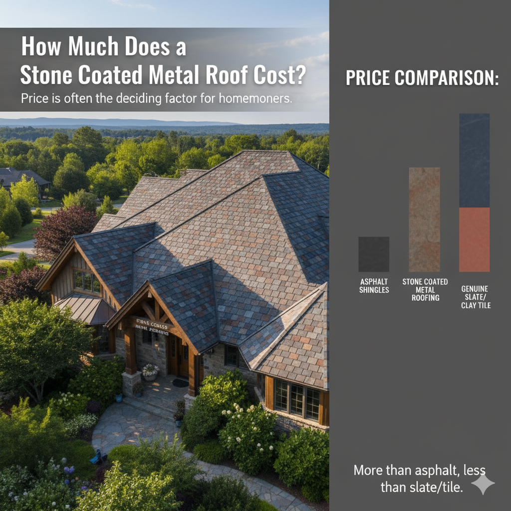 How Much Does a Stone Coated Metal Roof Cost
