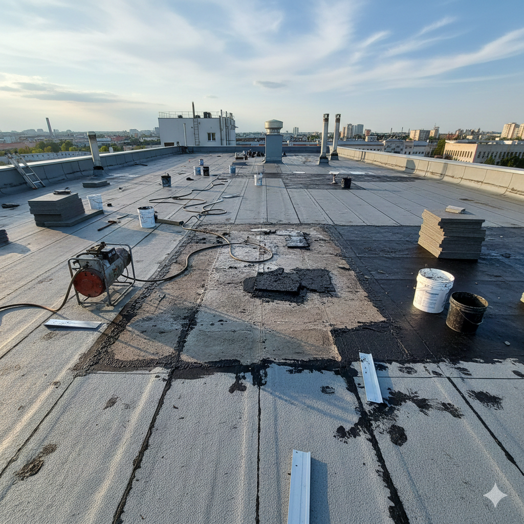What Is Flat Roof Repair?