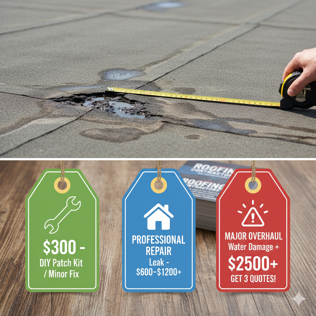 How Much flat roof repair