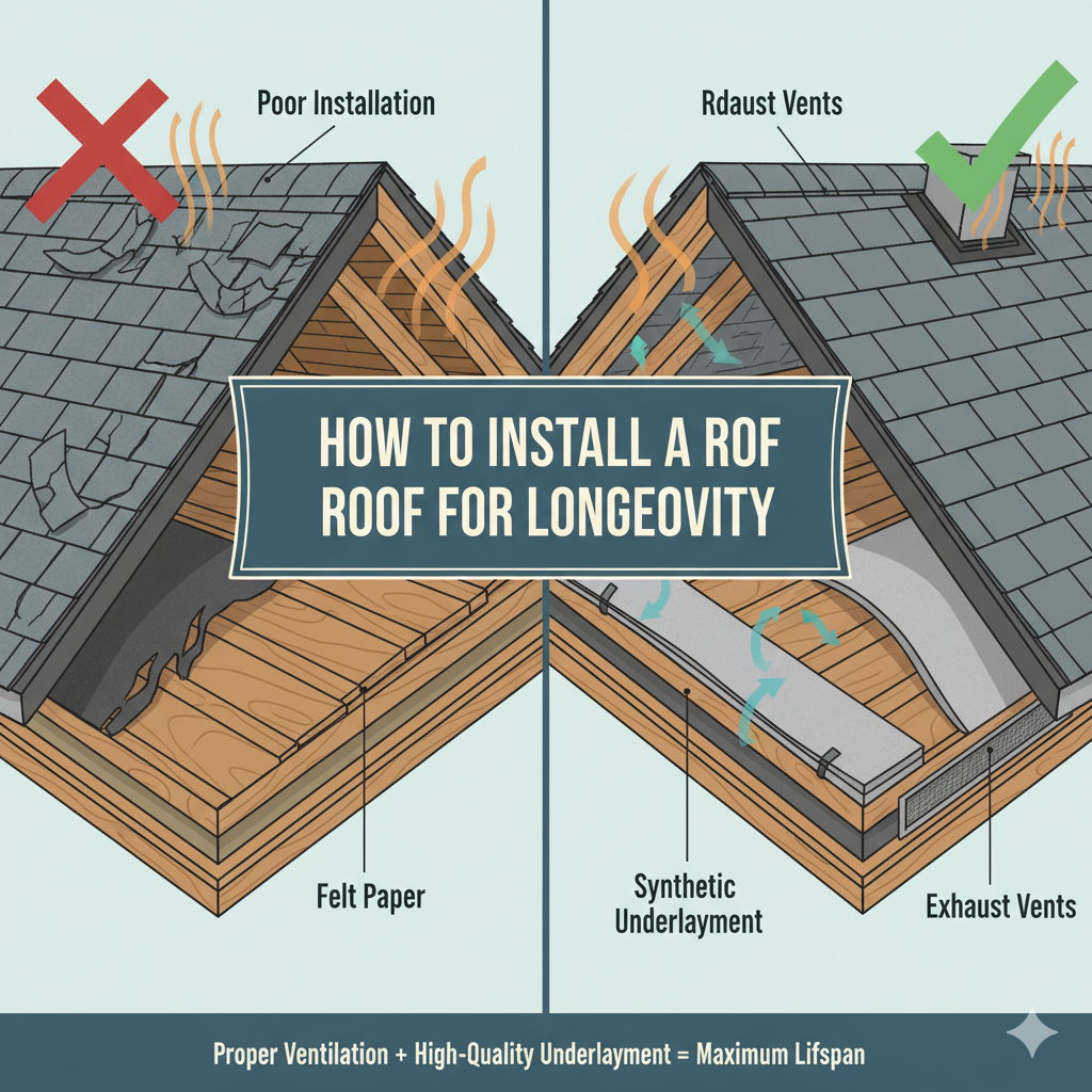 How to Install a Roof for Longevity