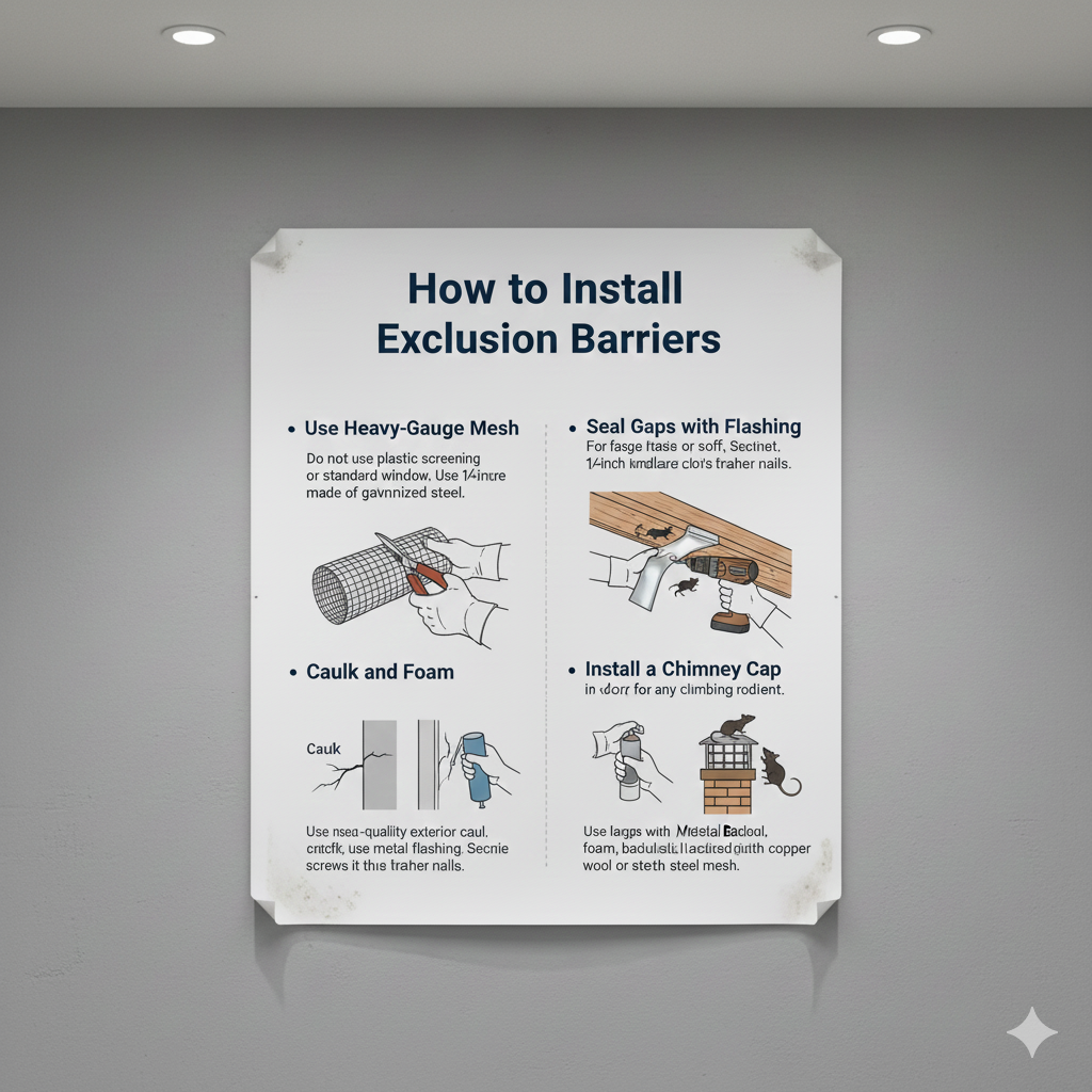 How to Install roof rats How to Install roof rats