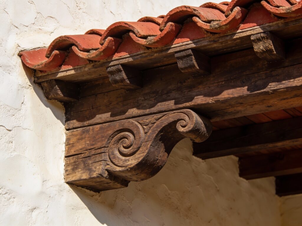 spanish roof bracket