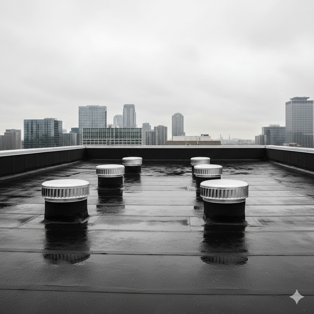 What Is a Flat Roof Vent?