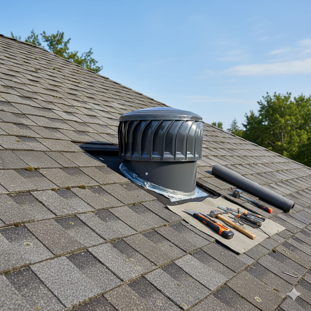 Roof Vent Installation