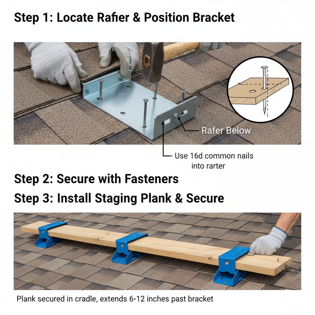 How to Install Roofing Brackets