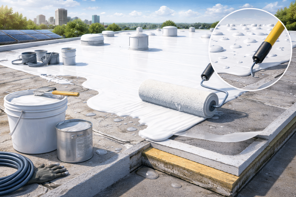 Silicone Roof Coating