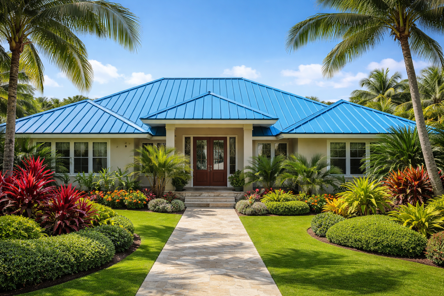 hawaiian blue metal roof1