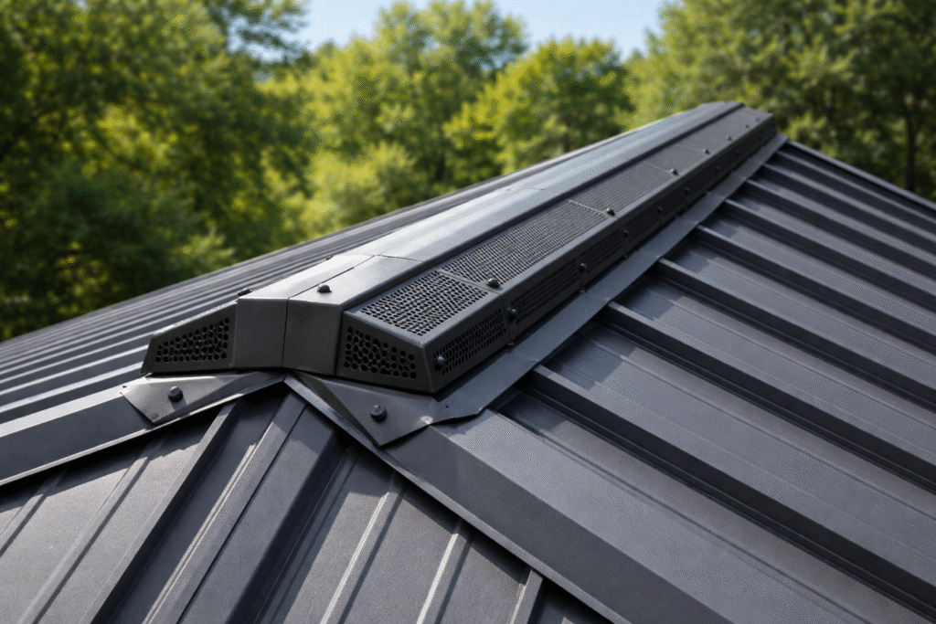 What Is a Metal Roof Ridge Vent?
