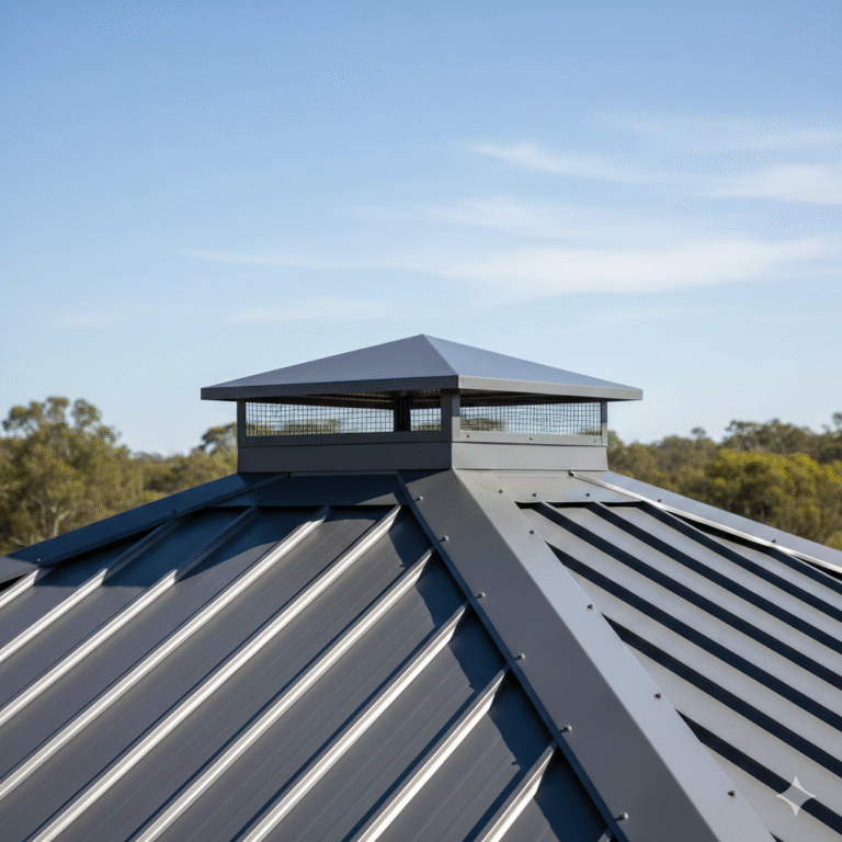 metal roof ridge vent