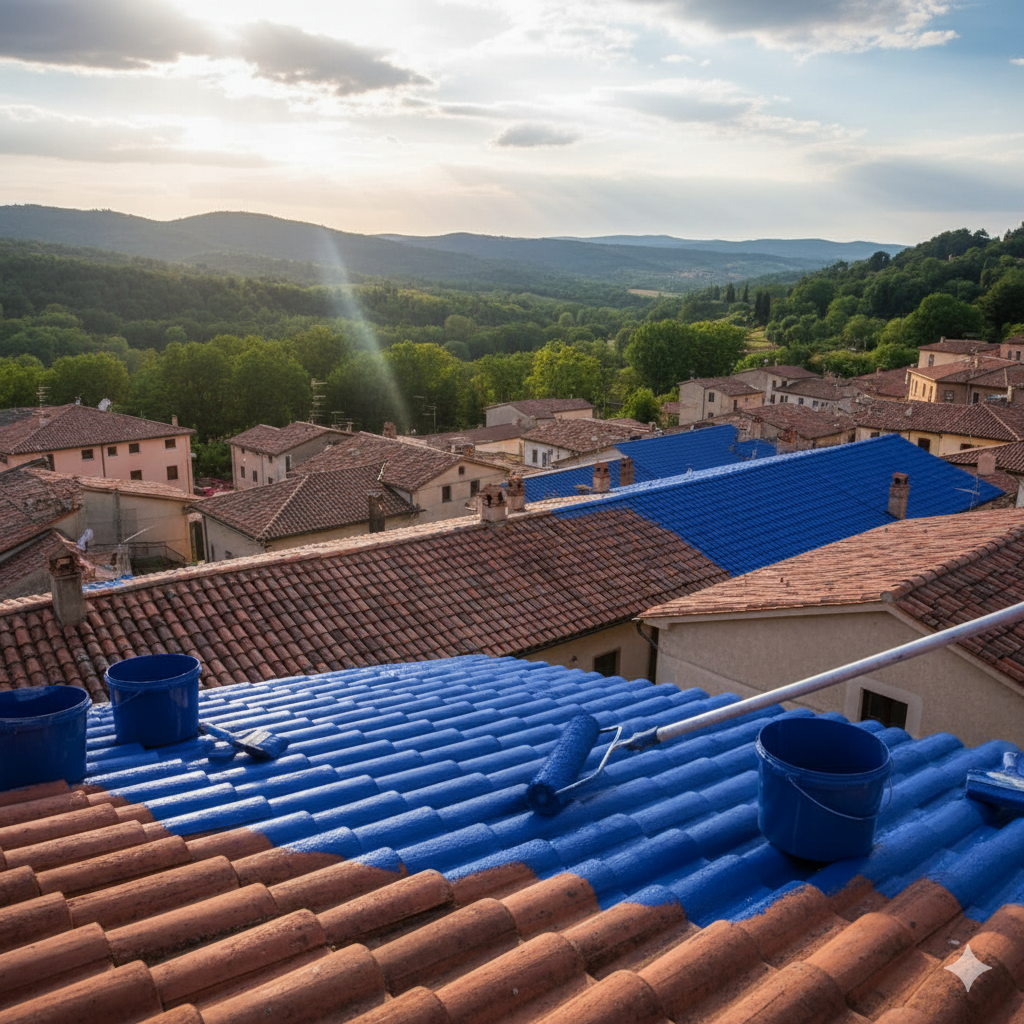 painting roof tiles3