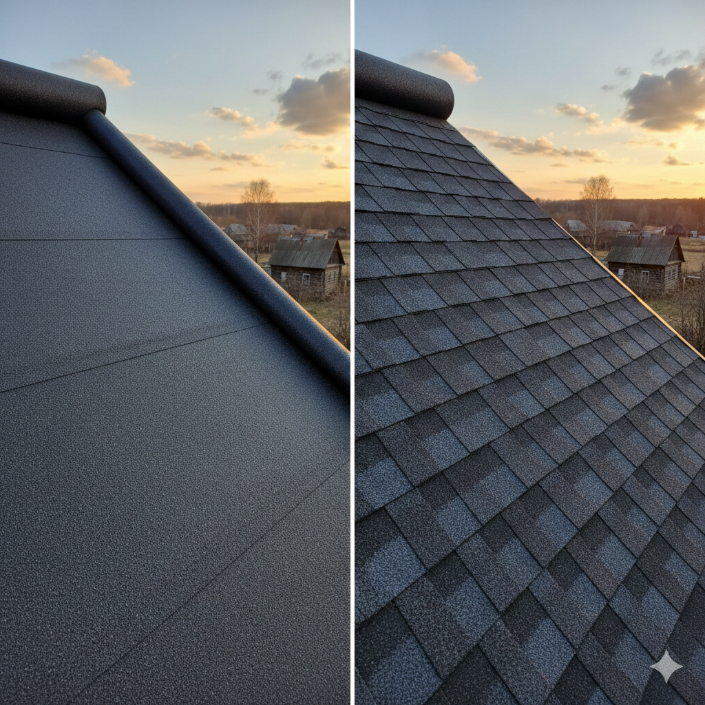 rolled roofing vs shingles1