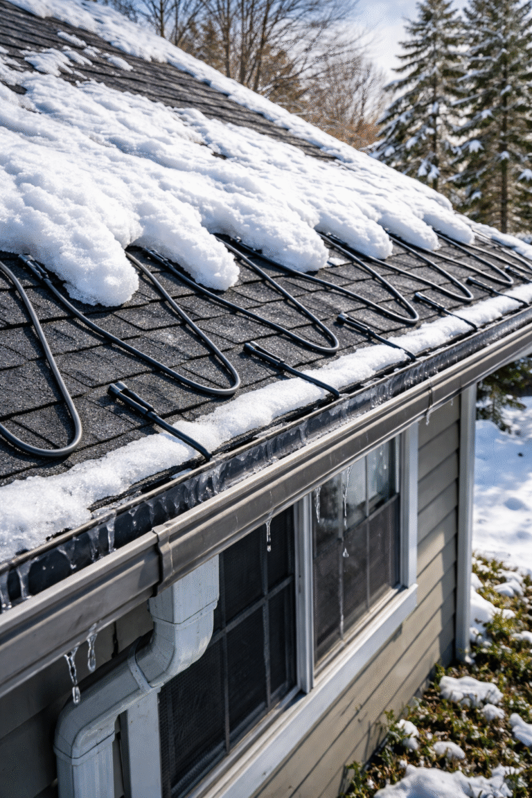 roof snow melt systems