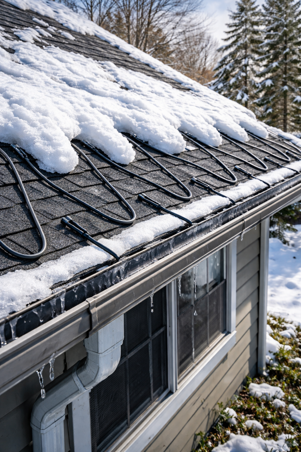 roof snow melt systems