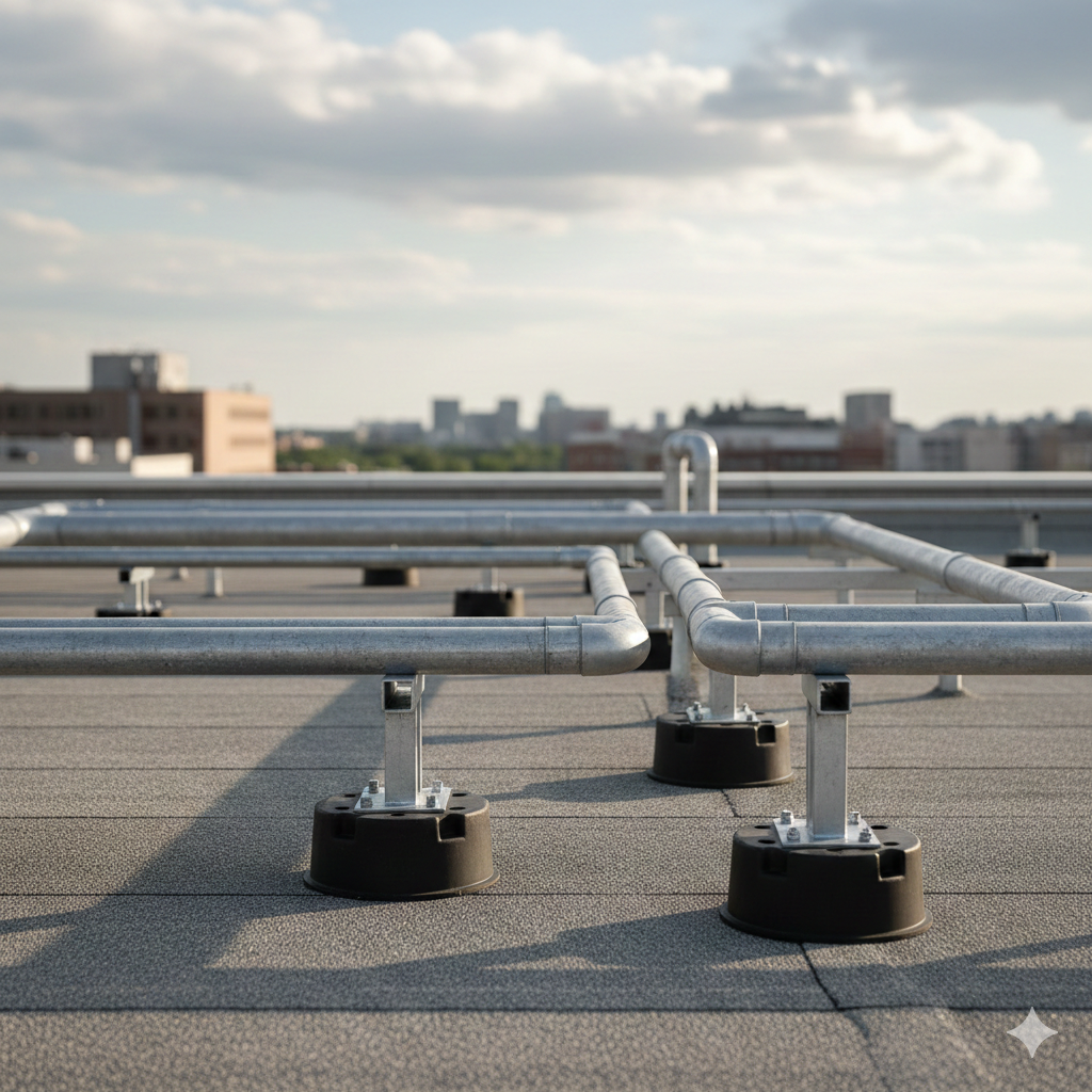 Roof Pipe Supports 1