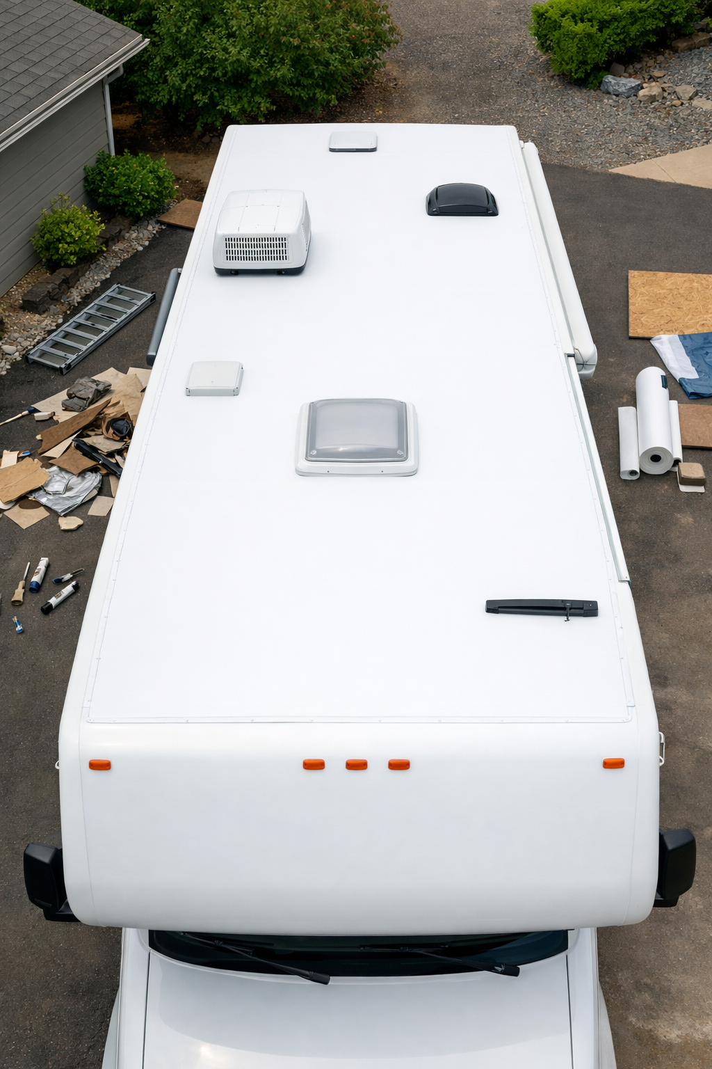 cost to replace rv roof