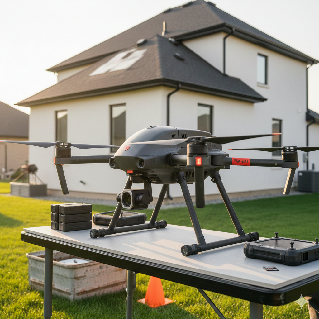 What Is Drone Roof Inspection