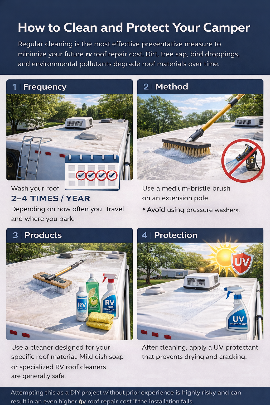 How to Clean and Protect Your Camper