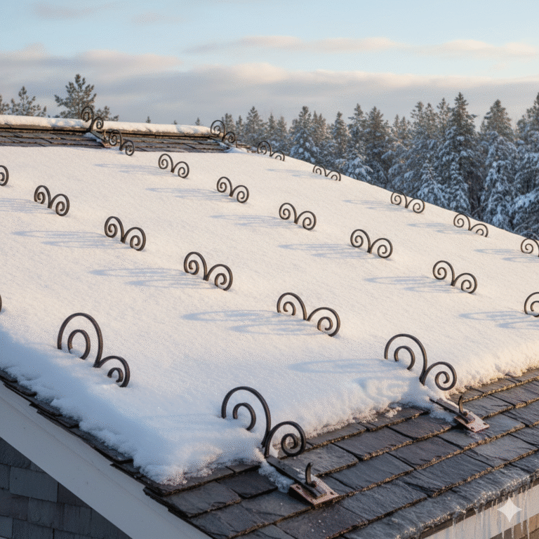 snow guards for slate roofs