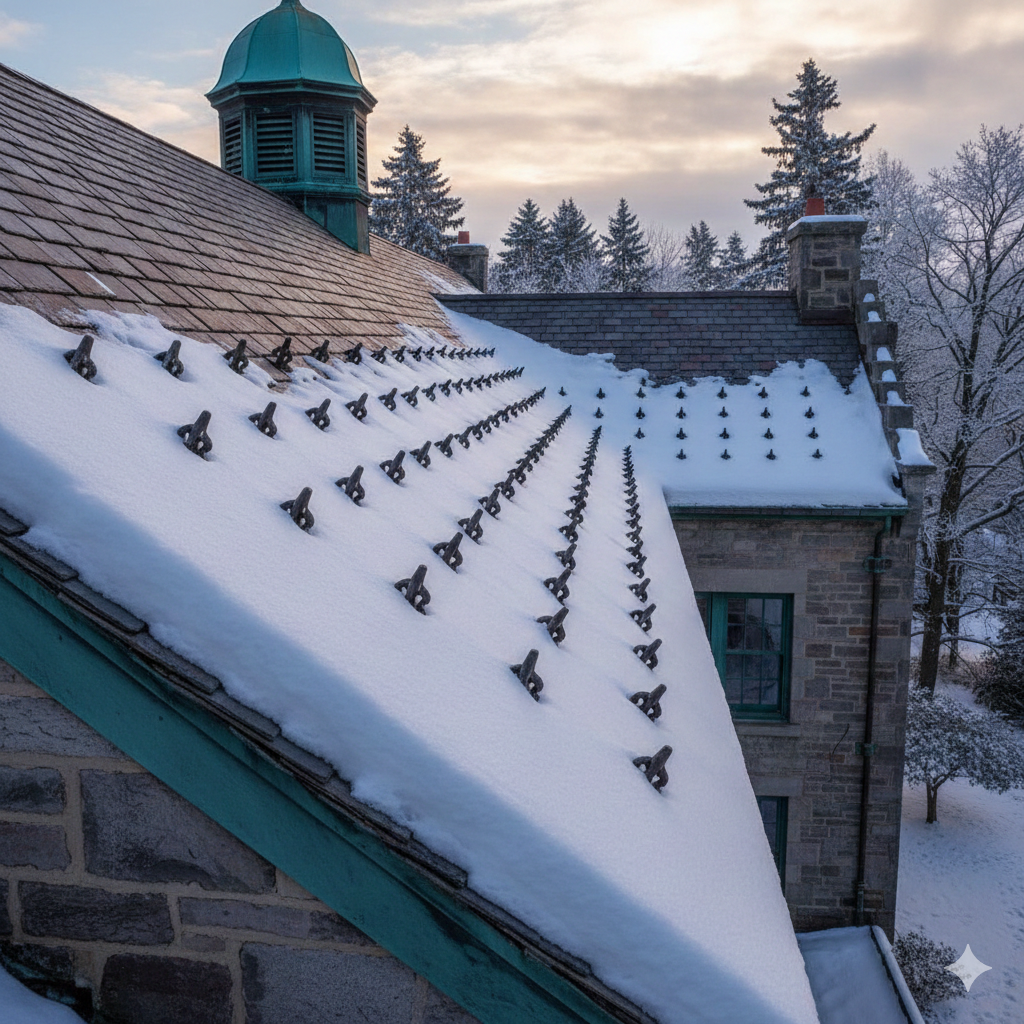 snow guards for slate roofs1