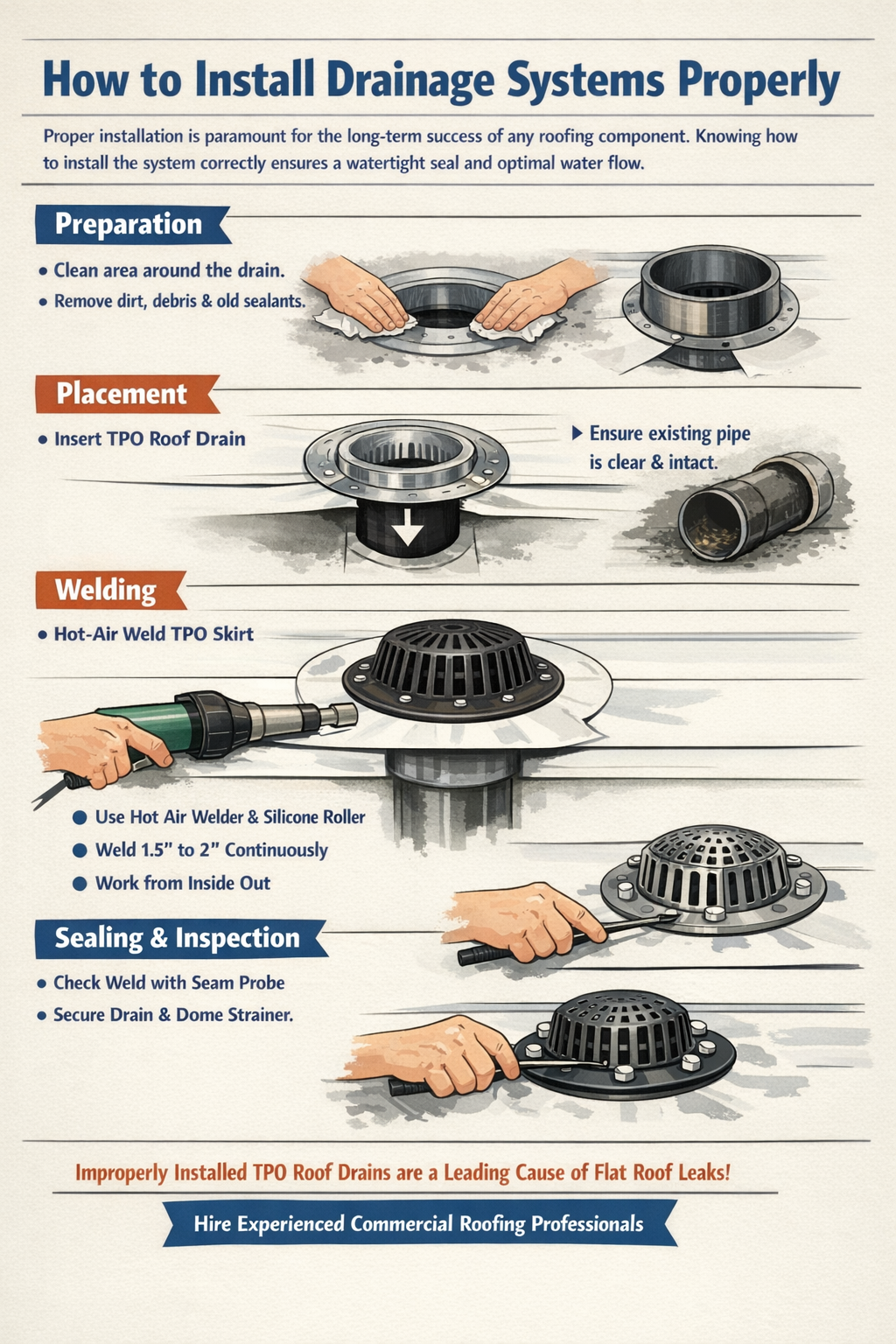 How to Install Drainage Systems Properly