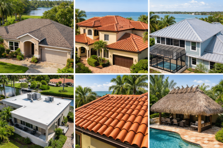 types of roofs in florida