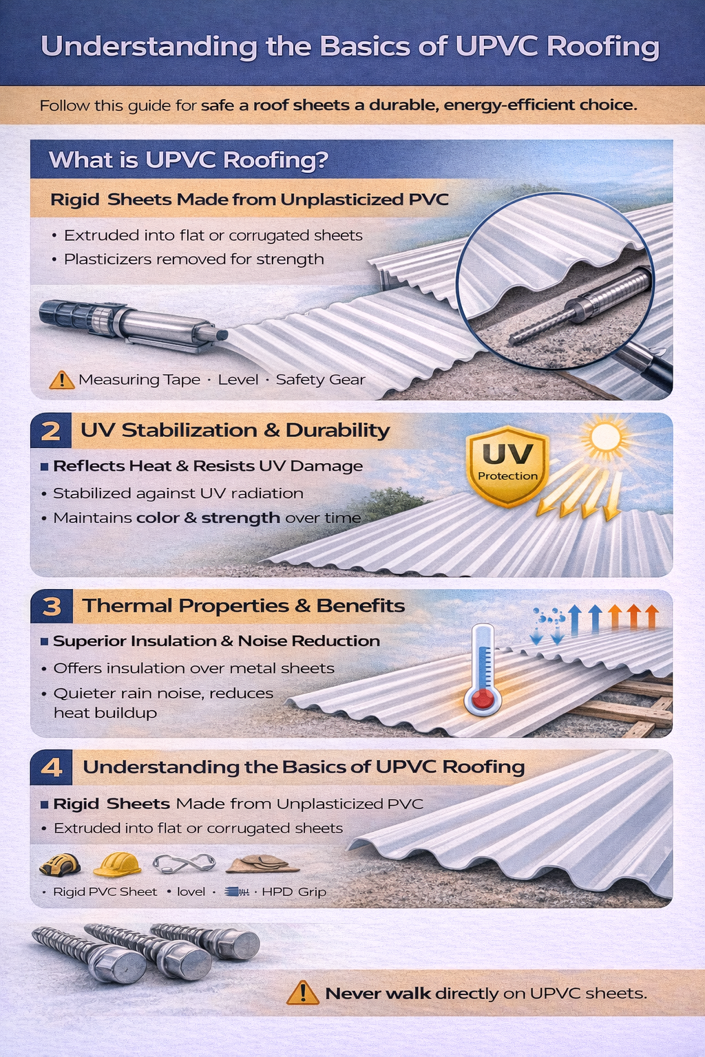 Understanding the Basics of UPVC Roofing