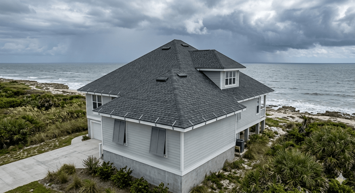 best roof for hurricane