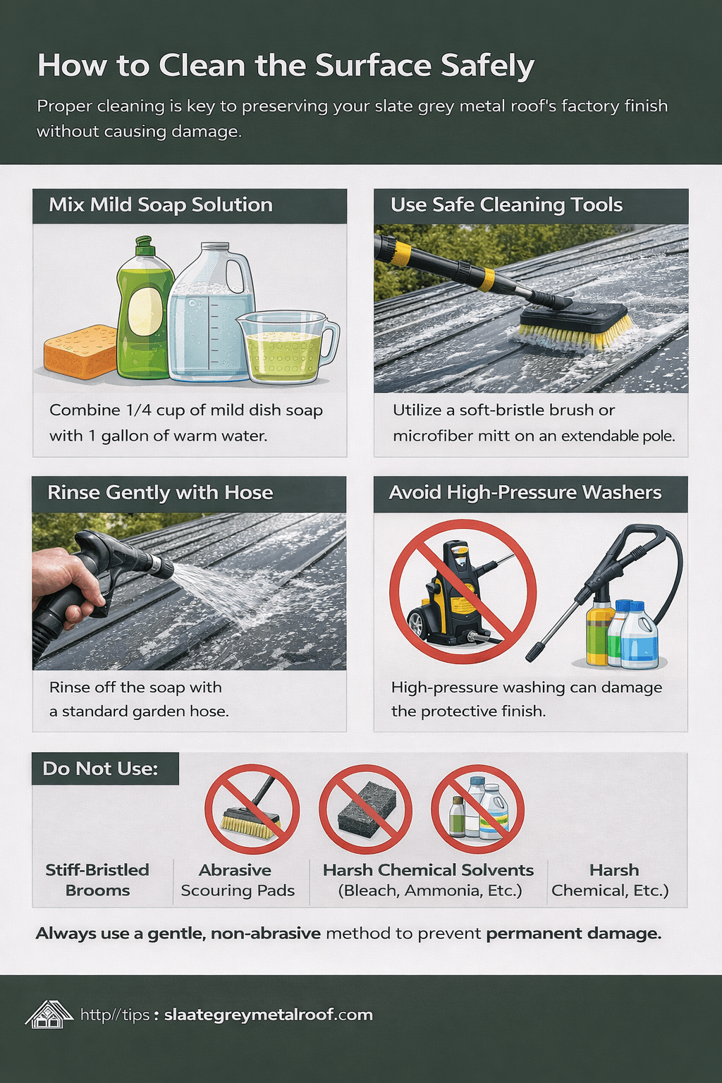 How to Clean the Surface Safely