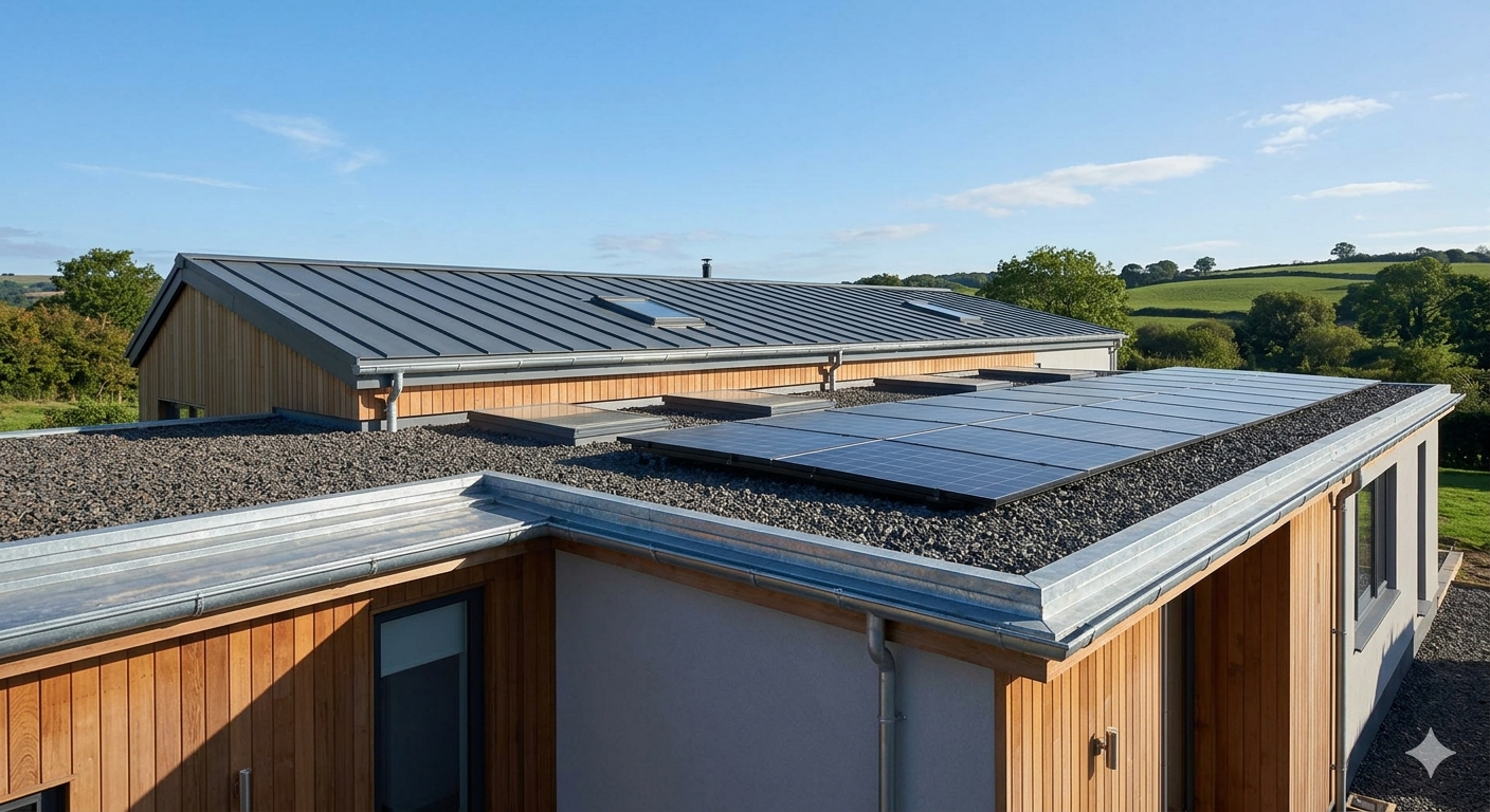 Modern Home Roof
